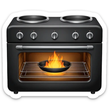 oven cooking emoji sticker