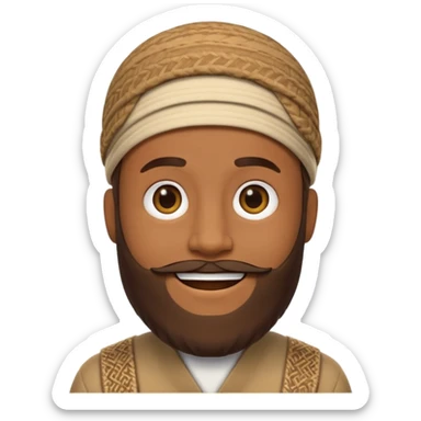 Make a Muslim emoji sticker