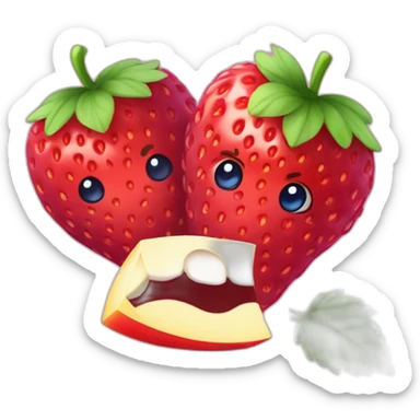 Fraise et framboise et myrtille sticker