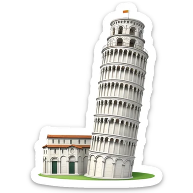 Tower of Pisa sticker