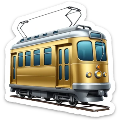 tram train sticker