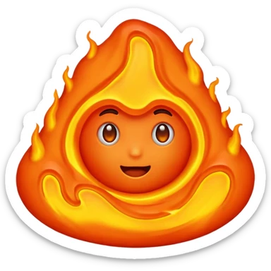 Lava sticker