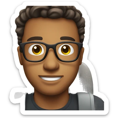 Me on a plane on my way to Europe sticker