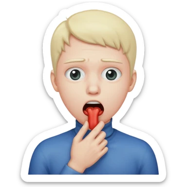 choking itself sticker