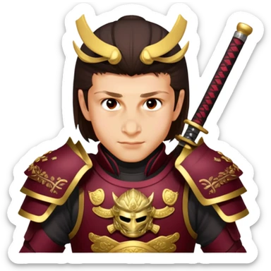 Samurai Leader sticker