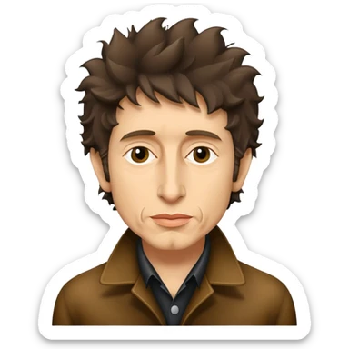Bob dylan sticker