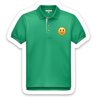 green polo tshirt sticker