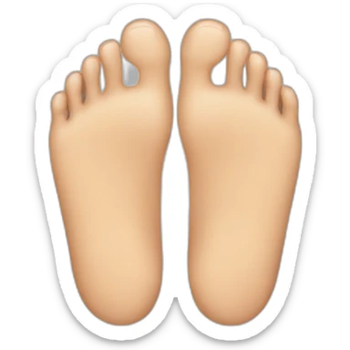 feet sticker