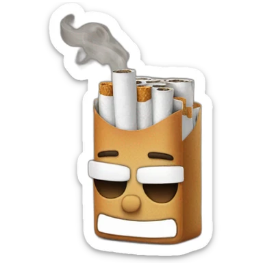 cigarette winston sticker