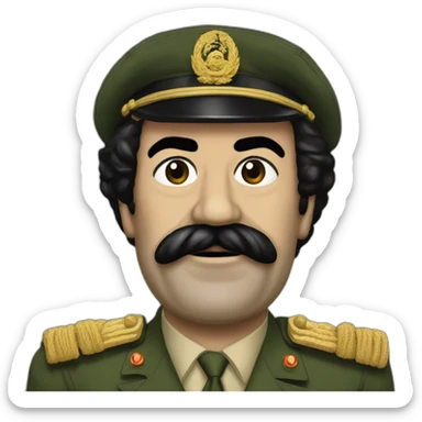 Saddam Hussein sticker