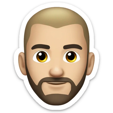 Benzema en super heros sticker