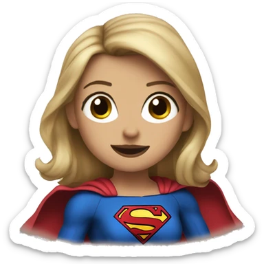 supergirl sticker