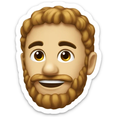 Crotte à l'envers  sticker