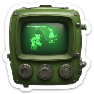 Fallout pip boy sticker