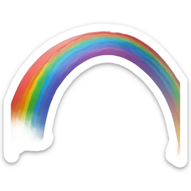 Stella arcobaleno sticker