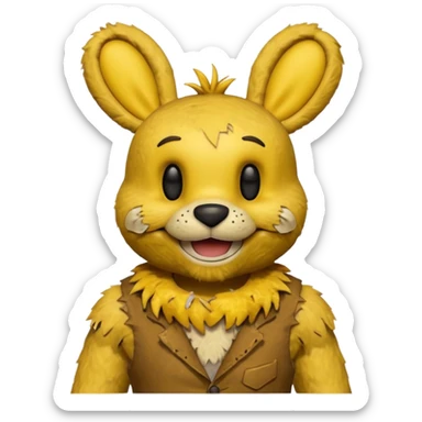Fnaf springbonnie  sticker
