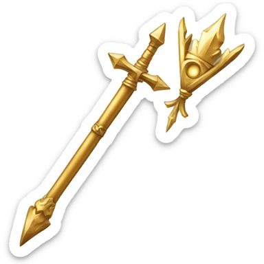 Technomancy Aether-Holy Wand (Supra-Technomancy Righteousness) x 6447898873e56087. sticker