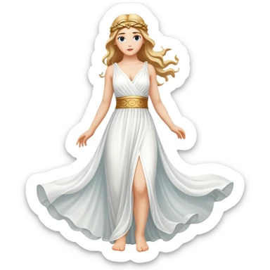 Greek goddess  sticker