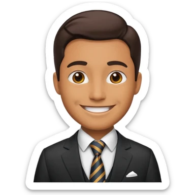 I want a emoji of a character Berlin from money heist sticker