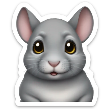 frat house chinchilla sticker