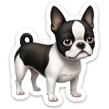Boston terrier  sticker