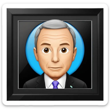 black bloomberg news sticker