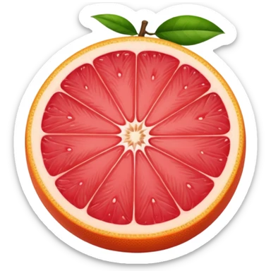 grapefruit sticker