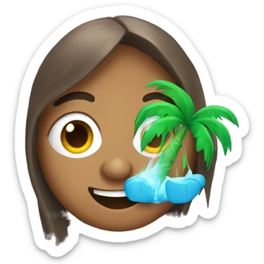 palm with wepa! sticker