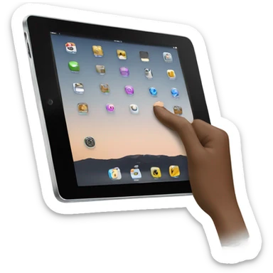 apple ipad tablet sticker