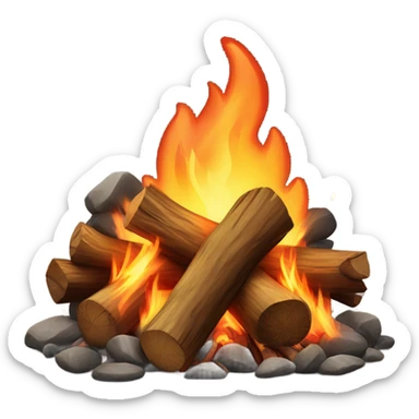 Bonfire  sticker