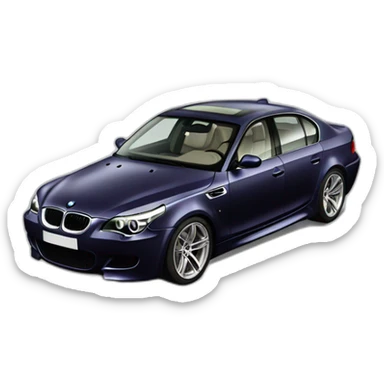 BMW m5 E60 v10 sticker