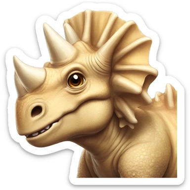 triceratops sticker