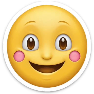 Cum face emoji sticker