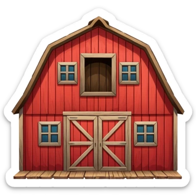 Barn sticker