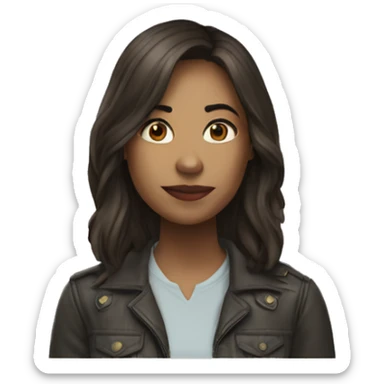 Michaela Stone from the show Manifest sticker