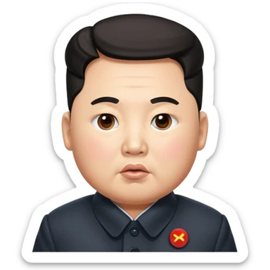kim jong un sticker