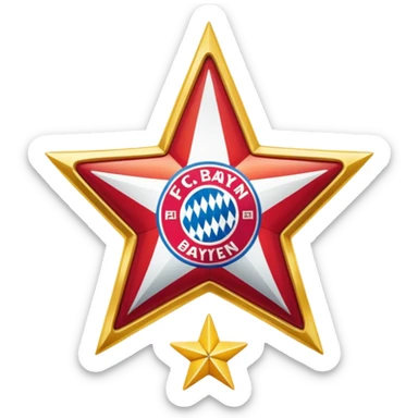 FC Bayern Stern des Südens sticker