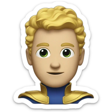 Evil Homelander sticker