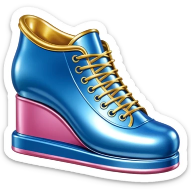 Jeff Koons style spam can shoe sculpture  sticker