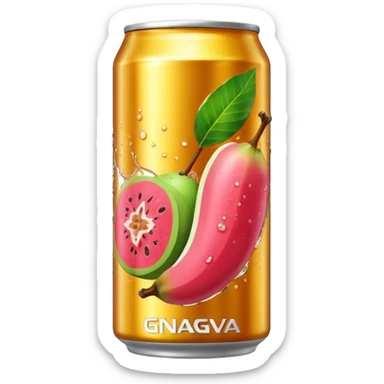 energy drink exotic guava sticker