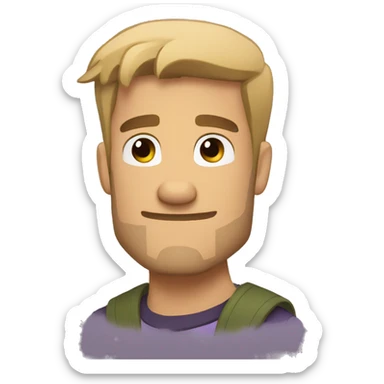 Duncan of total drama sticker