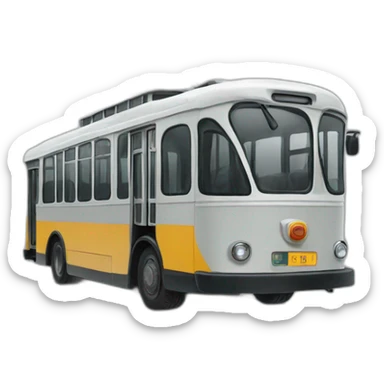 Trolleybus sticker