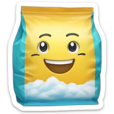 Resealable bag sticker