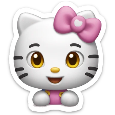 Hello kitty sticker