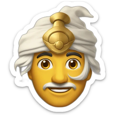 Aladin et le génie sticker