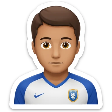 The man who died standing baggio sticker