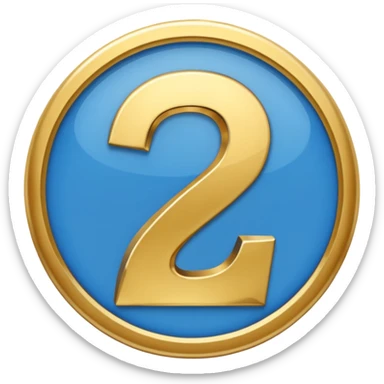 Create an emoji for squad number 2.
This is the best squad, with the most performance, power and knowledge

Make it like an iphone emoji
I want an emoji style to it sticker