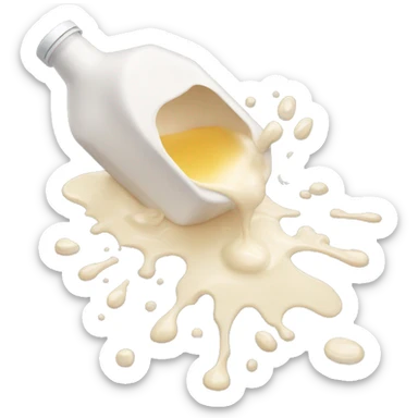 spilled milk sticker