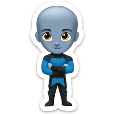 tobi lutke as megamind sticker