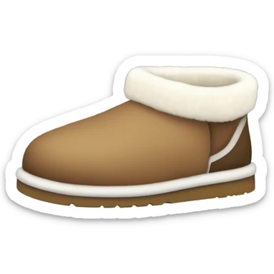 Christmas Ugg slippers  sticker